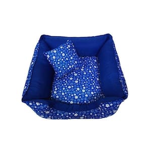 Cama Pet 70 X 70 Cm Cachorro Gato Fundo Antifriagem Patinhas
