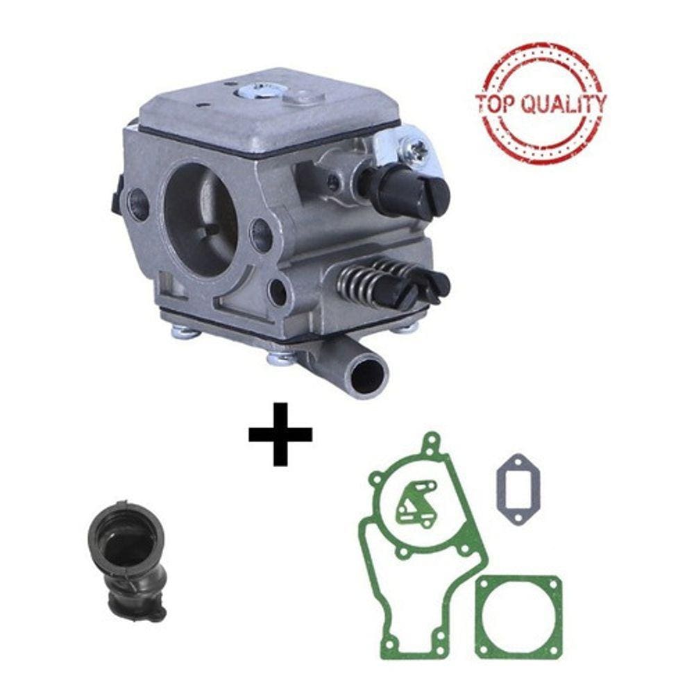 Carburador P/ Motosserra Stihl 038/380/381 + Junta c/ Conexão