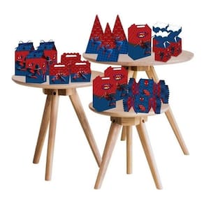Kit Festa Homem Aranha 60 Itens - Lembrancinha e Decoração Para Festa Infantil