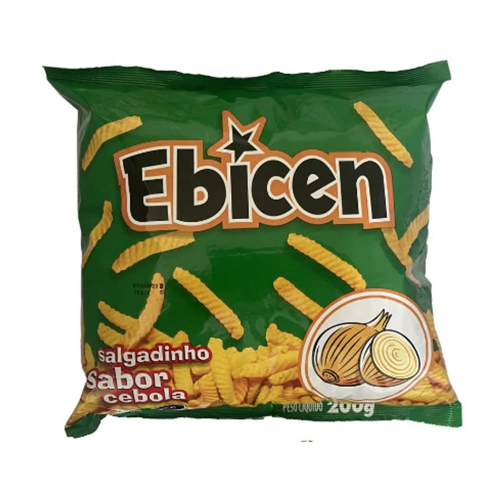 Salgadinho Ebicen Cebola 200g - Ebicen
