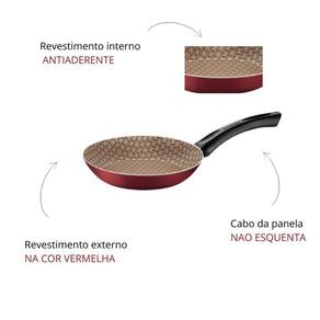 Canecao Leitera 1,2L+Frigideira Espatula 22Cm Tramontina
