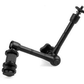 Braço Magico Articulado Suporte Garra Braçadeira Monitor L