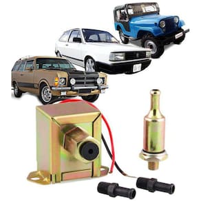 Bomba Eletrica Gasolina E Alcool Universal Carburador 12V