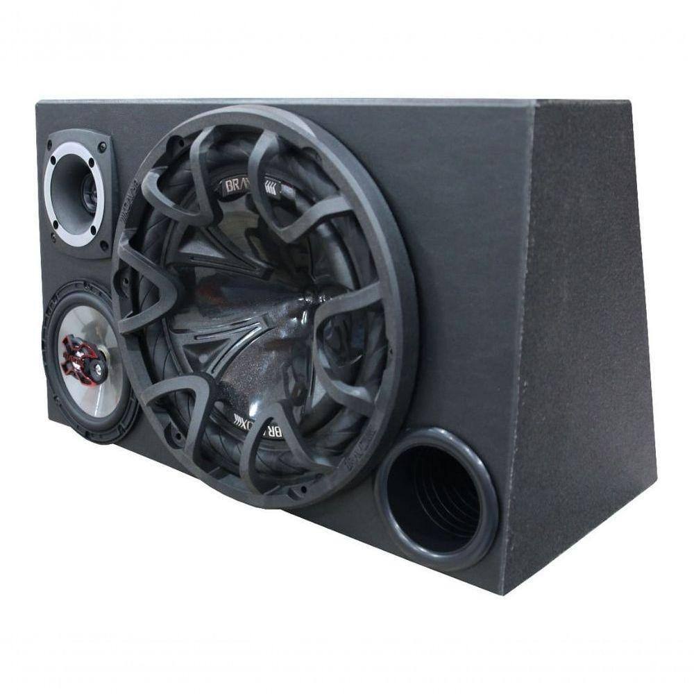 Caixa Ativa Taramps Bluetooth Bravox 12' + 6x9' + Tweeter - oestesom