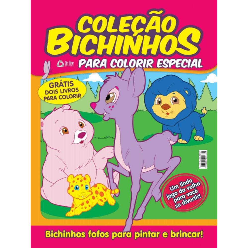 Coleção Bichinhos para Colorir Especial 01