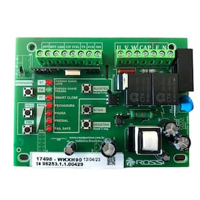 Central Placa De Comando Wkxh90 Para Portão Eletrônico Rossi