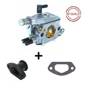 Carburador P/ Motosserra 45cc 55cc 58cc + Conexão Adm + Junta