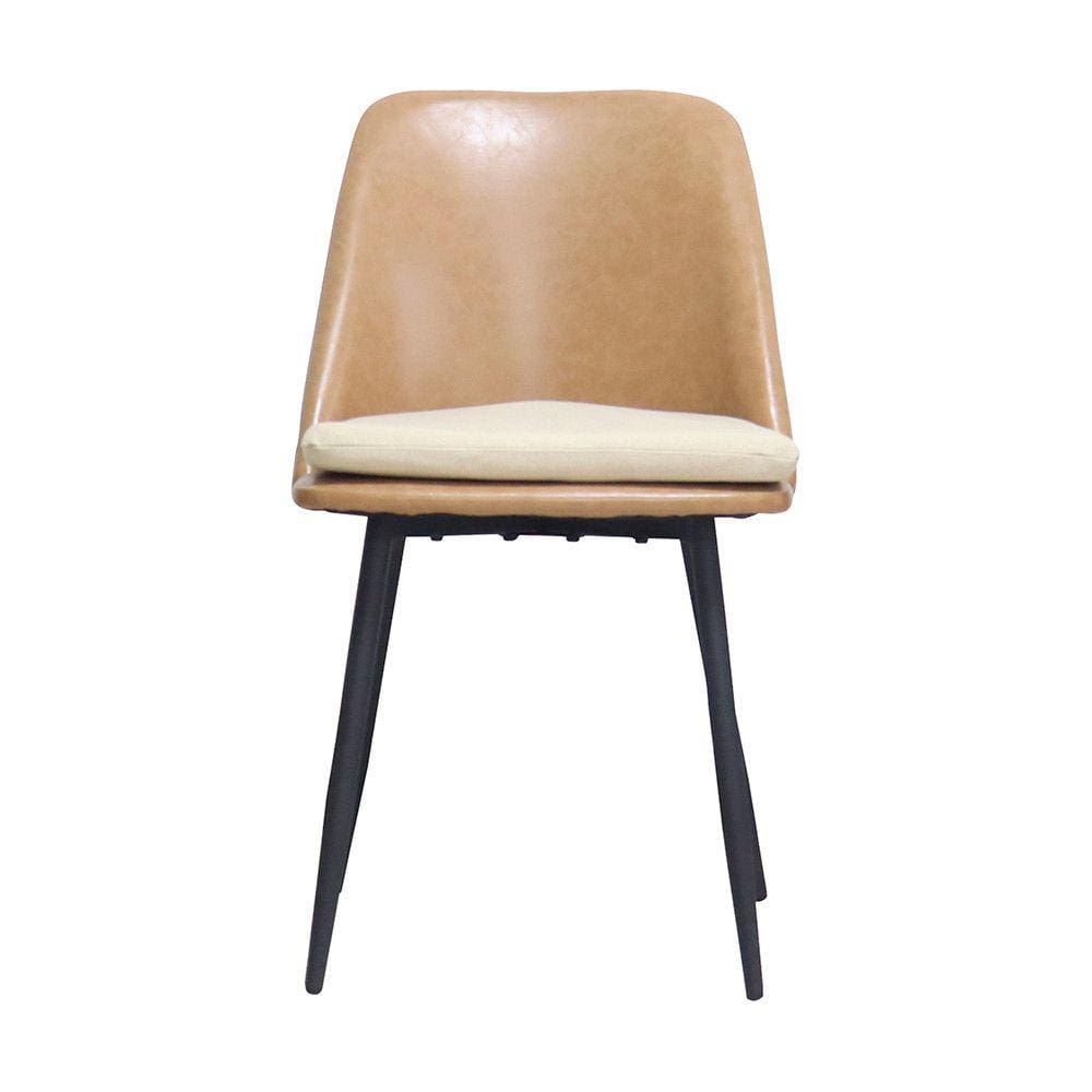 Cadeira Quebec Com Assento em MDF e Base em Aço Pintado Fratini