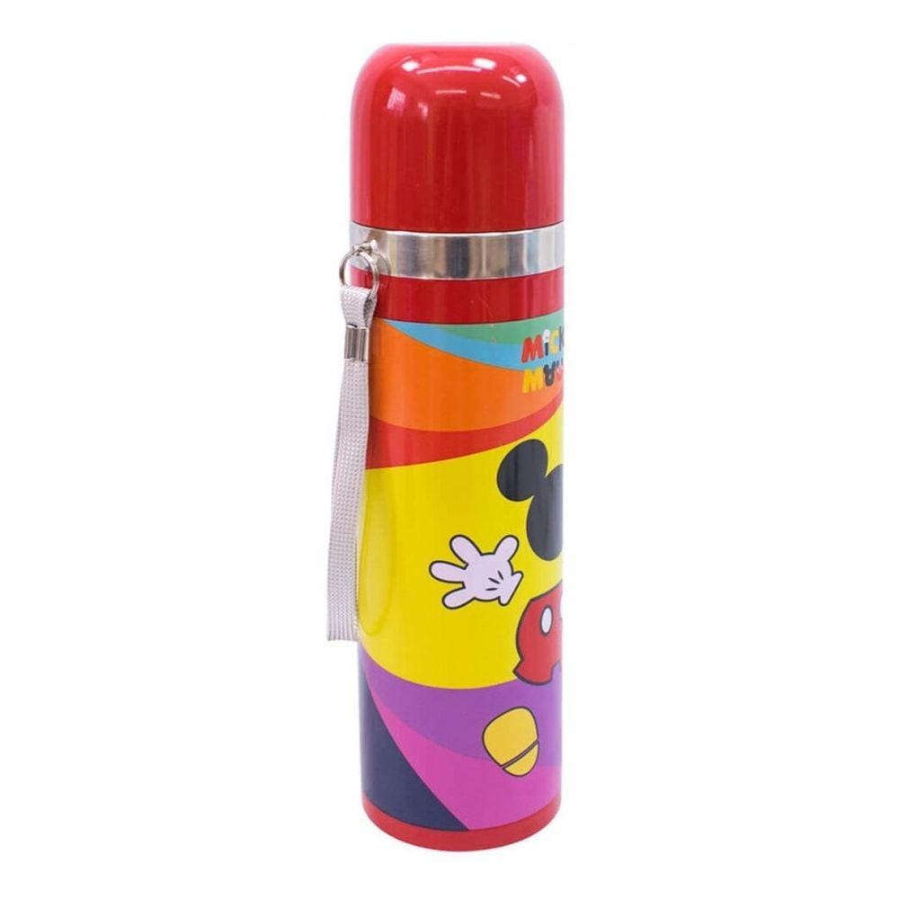 Garrafa Térmica Infantil Inox Mickey Mouse - 4 Modelos