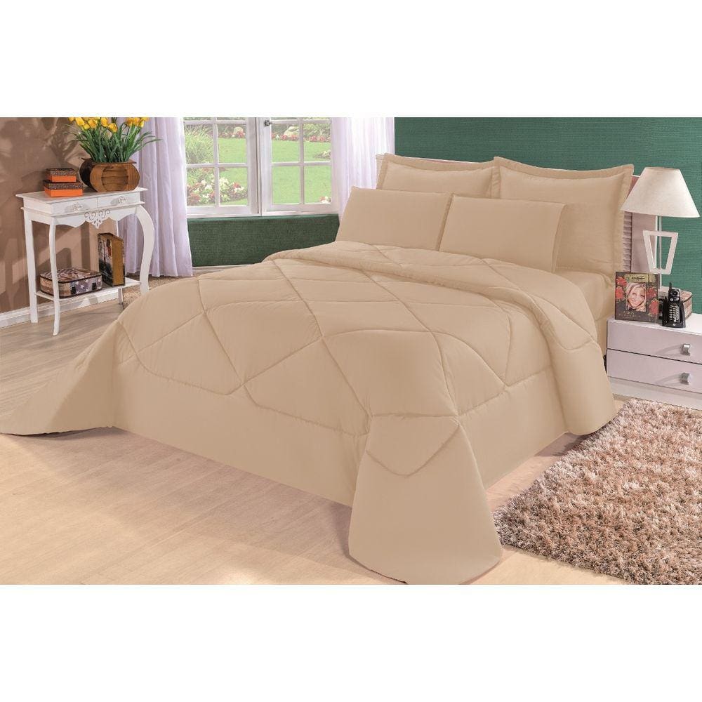 Edredom Queen Requinte Avela 6 peças