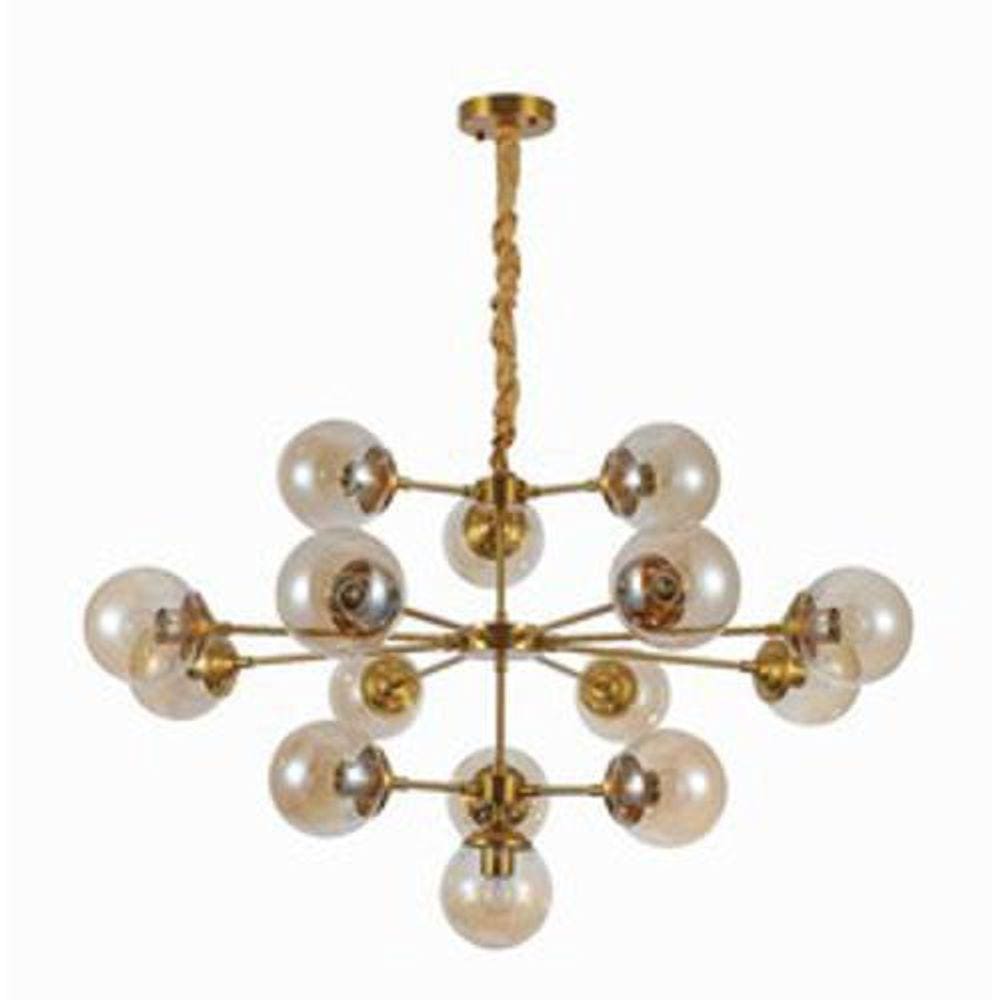 Pendente Nordecor Jabuticaba 15 Lampadas - Bronze 2129