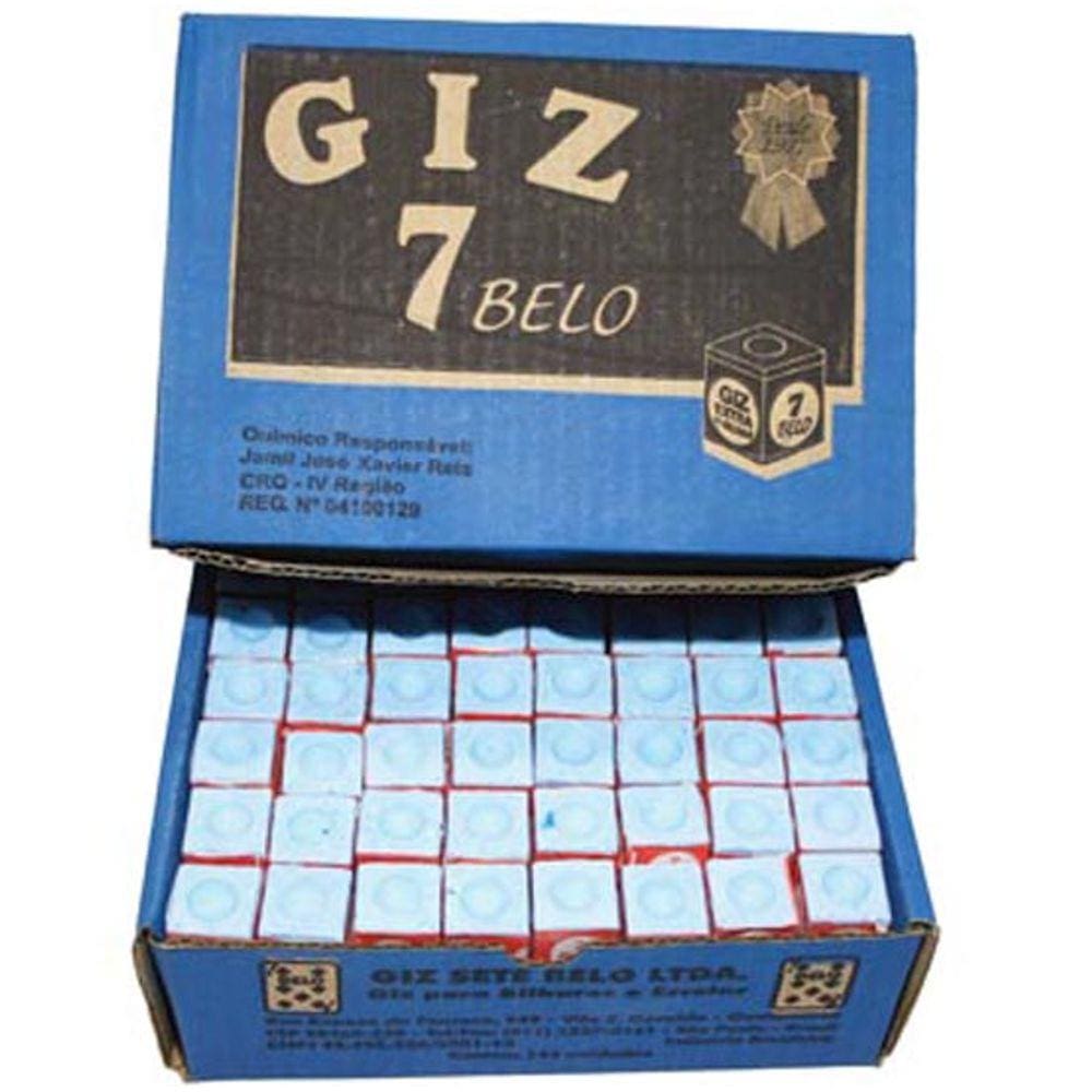 Caixa Com 144 Giz Azul Para Tacos De Sinuca Bilhar Bar Grosa