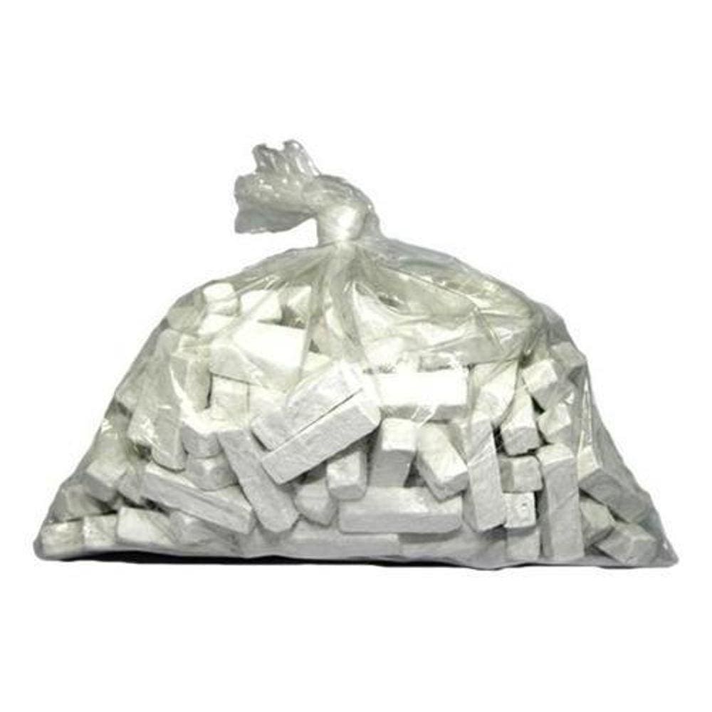 10kg Giz Branco Quadrado Bar Taco De Sinuca Bilhar Lousa