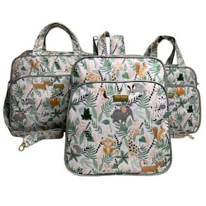 Bolsa Bebê Passeio Neném Bichinhos Com Mochila