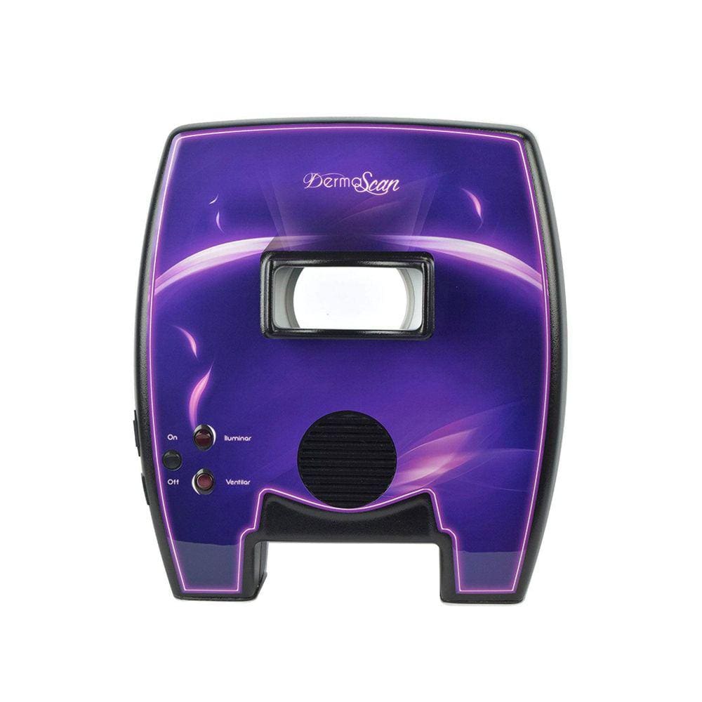 Derma Scan Estek Luz Wood Estética Dermatologia Bivolt Preto
