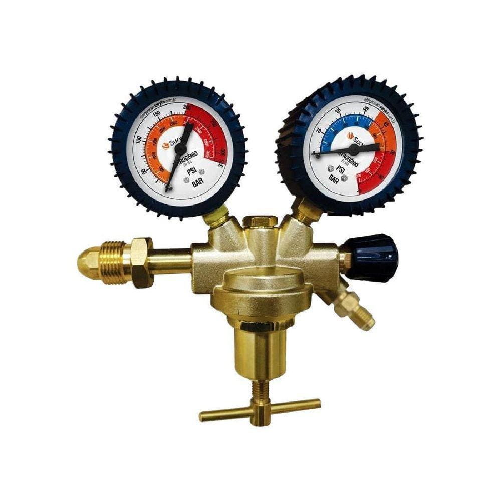 Regulador Nitrogênio Baixa 1000Psi E Alta 4000Psi Suryha