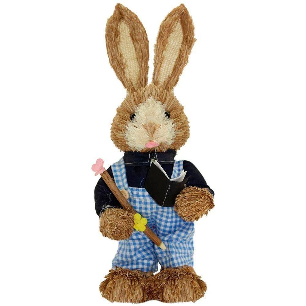 Coelho De Páscoa Decoração Enfeite Coelhinho 35cm