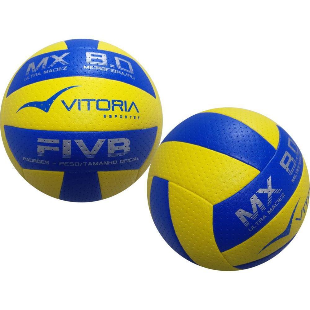 Kit 2 Bolas Volei Oficial Vitoria Mx 8.0 Pro Ultra Macia