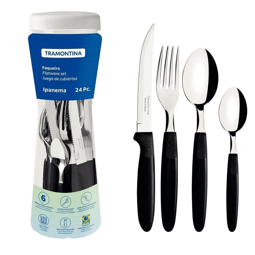 Faqueiro Inox 24 Peças Ipanema Tramontina