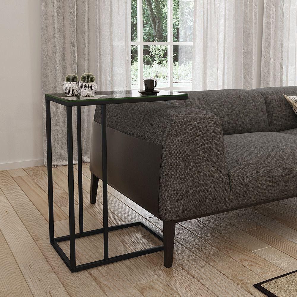 Mesa Lateral Elena Preta - Preto