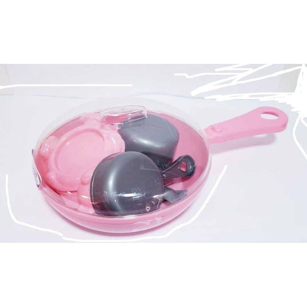 Frigideira Com Acessorios - Cinza - Rosa ROMA JENSEN