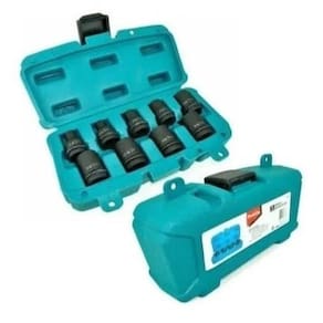 Jogo De Soquetes De Impacto Makita 1/2 9 Peças P-46953