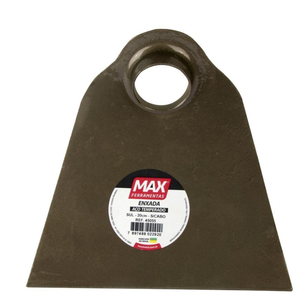 Enxada Sul 20Cm Sem Cabo MAXMETALURGICA