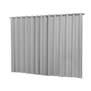 Cortina Blackout Ilhós Cromado Branco Gelo 3,00x1,80M