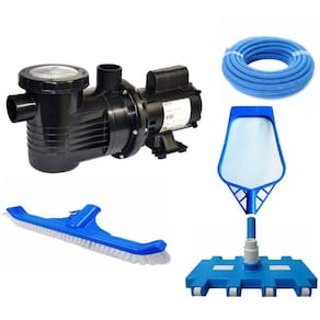 Kit Limpeza Piscina Completo 5 Acessórios