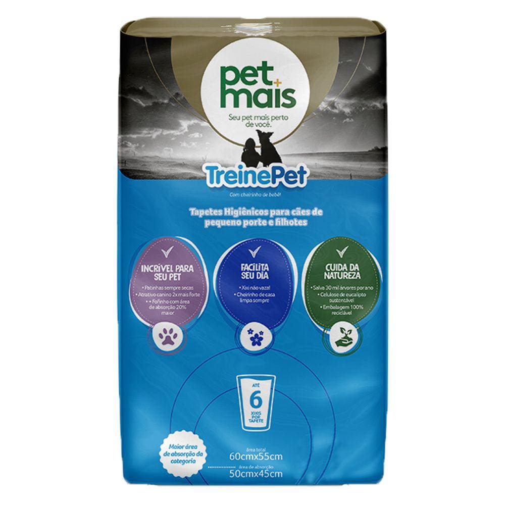 Tapete Higienico Cães Treinepet C/30 Unidades