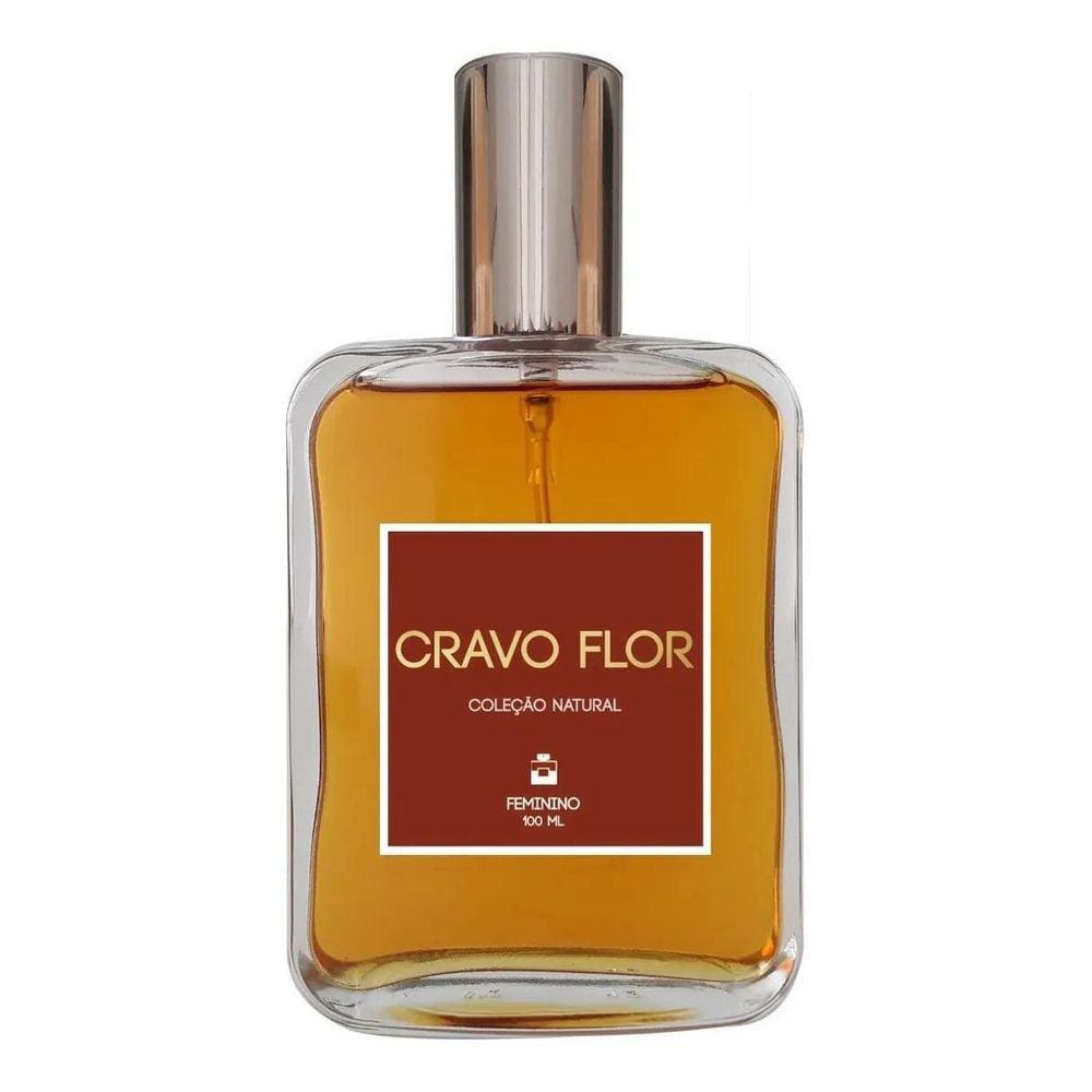 Perfume Feminino Cravo Flor 100Ml - Feito Com Óleo Essencial