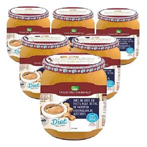 Doce De Leite Diet São Lourenço 210G  6 Unidades