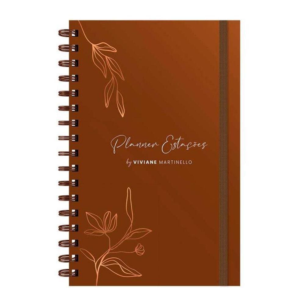 Planner Estações By Viviane Martinello - Caramelo