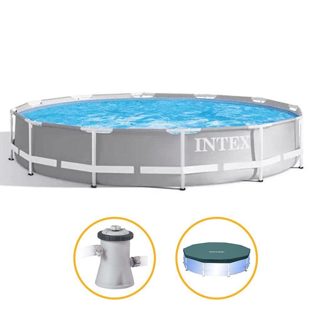 Piscina Armação 4.485 L com Filtro + Capa - Intex