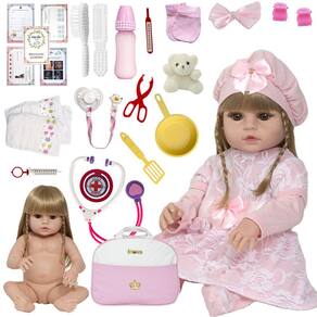 Boneca Bebê Reborn Baby Yasmin