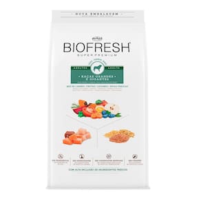 Racao Caes Biofresh Adultos Raças Grandes E Gigantes 15Kg