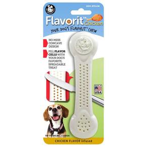 Brinquedo Mordedor Cachorro Pet Qwerks Flavorit Frango G