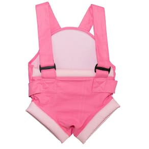Canguru De Bebê Bublim Baby 100% Algodão Tamanho Único Rosa +3 Meses