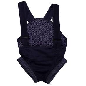 Canguru De Bebê Bublim Baby 100% Algodão Tamanho Único Azul Marinho +3 Meses