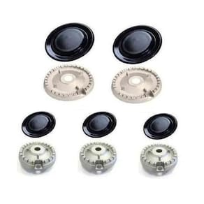 Kit Queimador+espalhador Para CookTop Consul 5 Bocas - 5BPRT