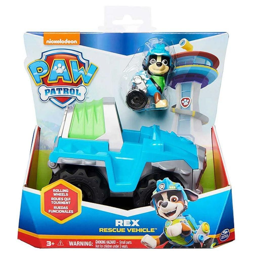 Patrulha Canina Veiculo e Boneco REX Rescue Vehicle SUNNY 3040