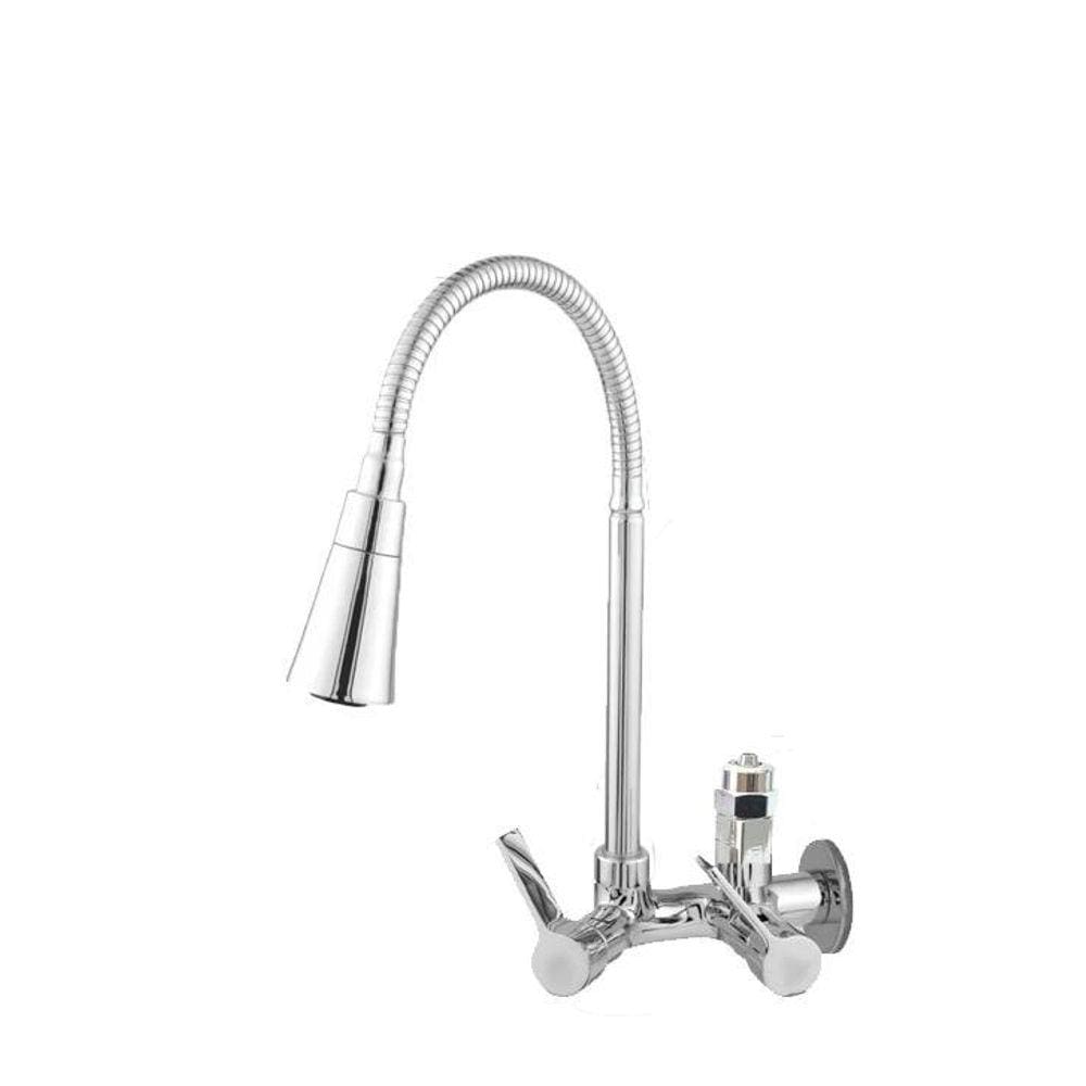 Torneira Cozinha Parede Gourmet Jato Cr Saída Purificador