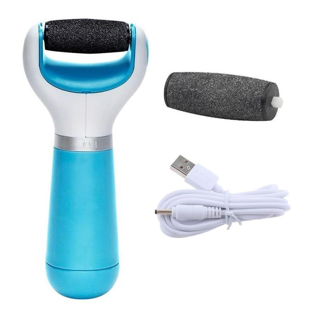 Lixa Pés Elétrica Esfoliador Recarregável Usb + 1 Refil Novo