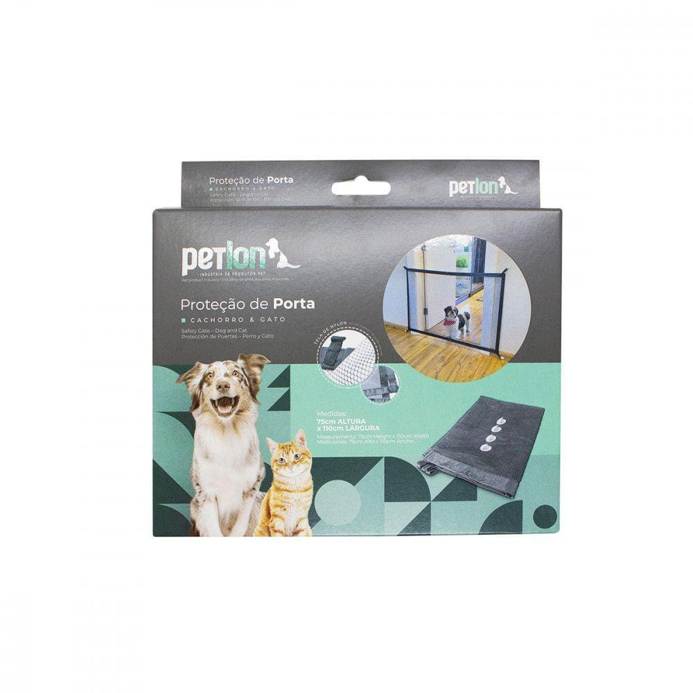 Rede Protetora Tela para Cães Divisória de Porta Pet Petlon