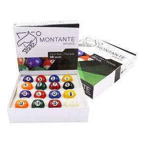 Jogo Bola Pequena 38mm Numerada Sinuca Bilhar Snooker