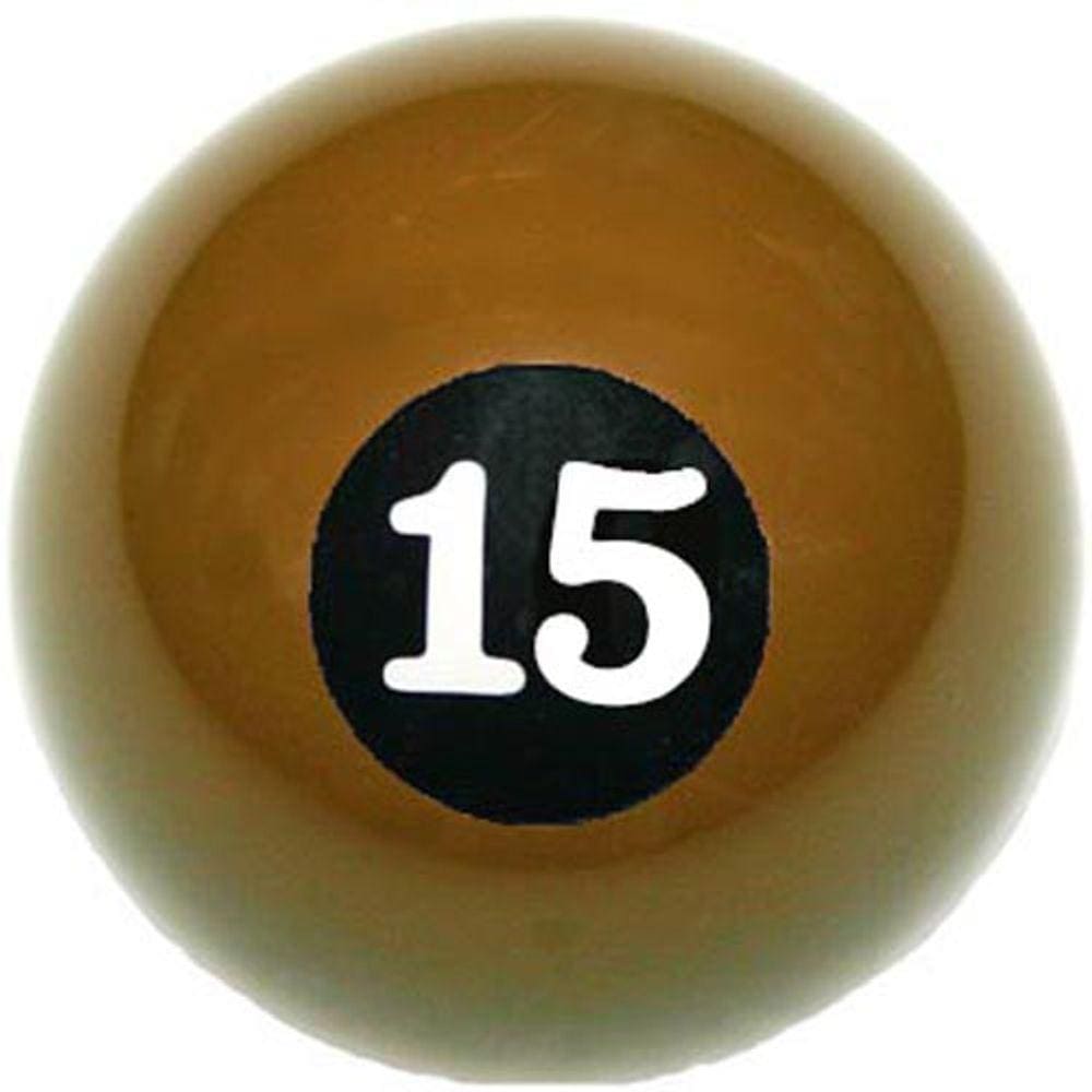 Bola Numero 15 Quinze Sinuca Bilhar Snooker Numerada