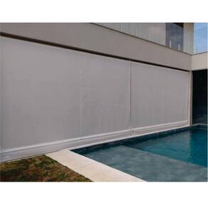 Toldo Cortina Cinza - 2,10m x 2,80m - kit completo