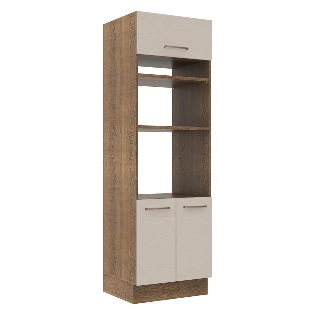 Torre Quente 70cm 3 Portas Madesa crema