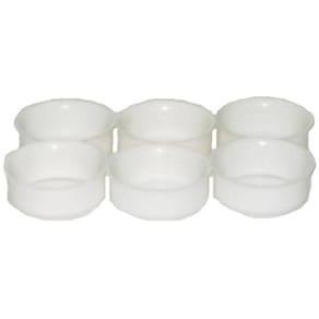 Caçapa 50mm Redonda Branca Plastica Mesa Sinuca Bilhar Bar J