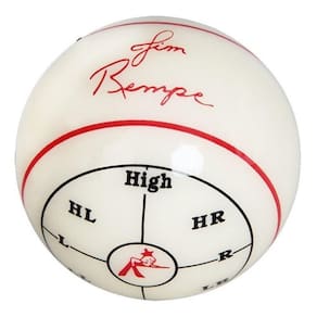 Bola Bolão 57mm Treino Aramith Jim Rempe Bilhar Sinuca